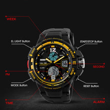 Load image into Gallery viewer, SKMEI Watch Sport Quartz Wrist Men Analog Digital Waterproof Military