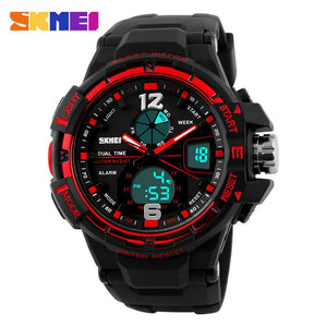 SKMEI Watch Sport Quartz Wrist Men Analog Digital Waterproof Military