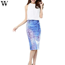 Load image into Gallery viewer, WOMAIL  Fashion Flower print women&#39;s Midi Pencil Skirt for Office Wear female faldas girls bottoms M-XL skirt  D6W30